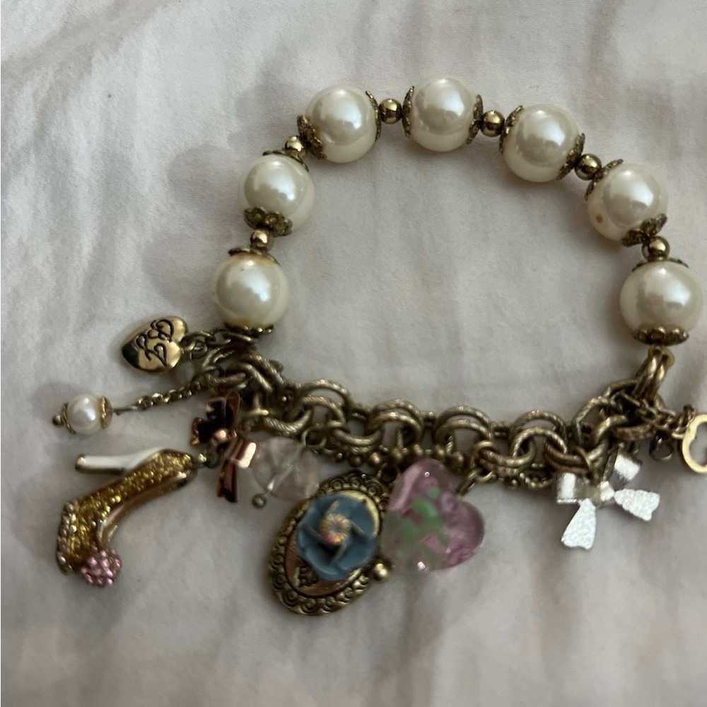 Betsey Johnson Charm Bracelet